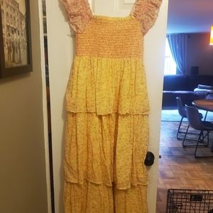 LoveshackFancy JLo Maxi Tiered Dress.